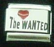 Love The Wanted - laser Italian charm